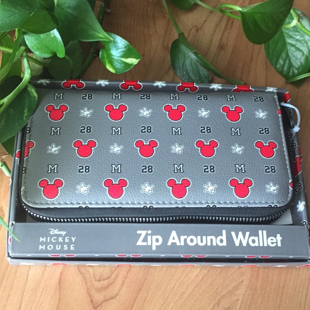 Mickey Mouse Zip Around Wallet - Picture 9 of 9